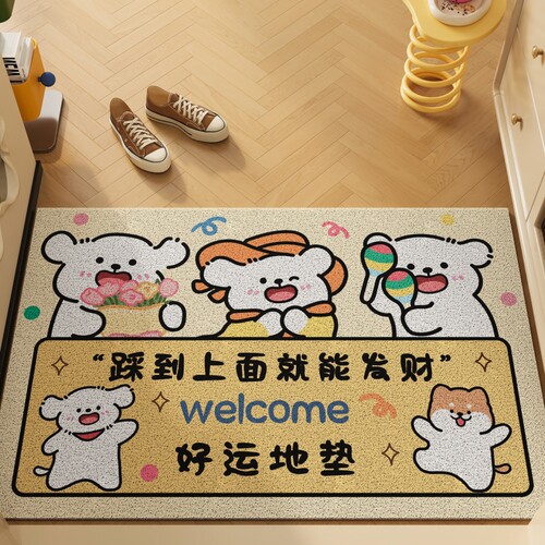 丝圈防滑门口地垫|超4000次加购