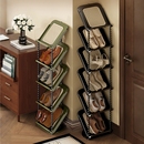 简易玄关鞋 柜省空间藤编2025新款 子 架多层家用门口小窄薄鞋 收纳鞋