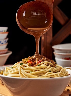 170g热干面（绿色）湖北特产正宗配酸豆角干