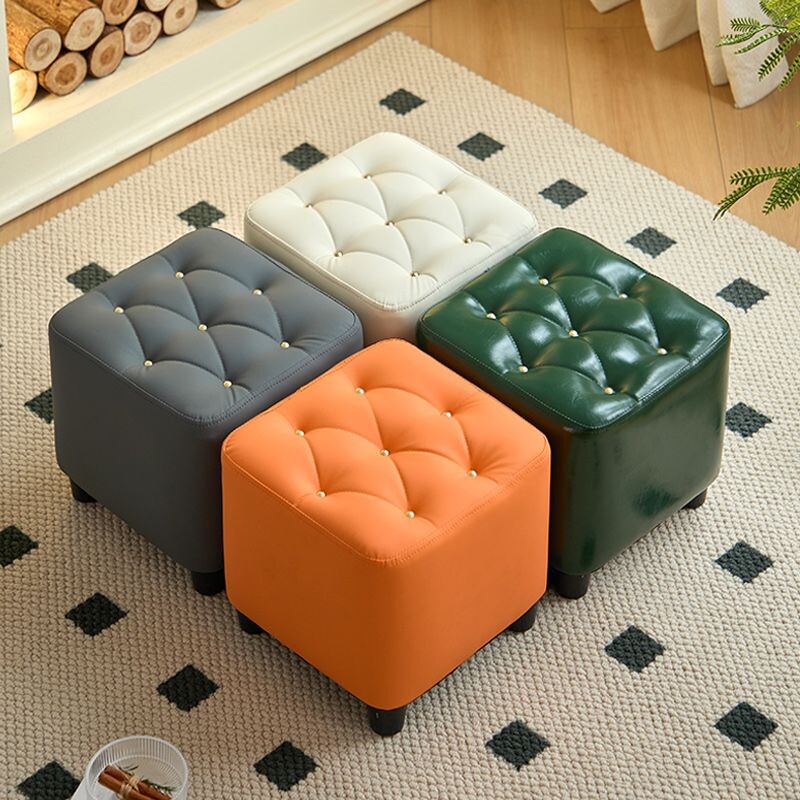 爆款换鞋凳家用创意小凳子客厅网红茶几凳软包搁脚凳儿童凳家居