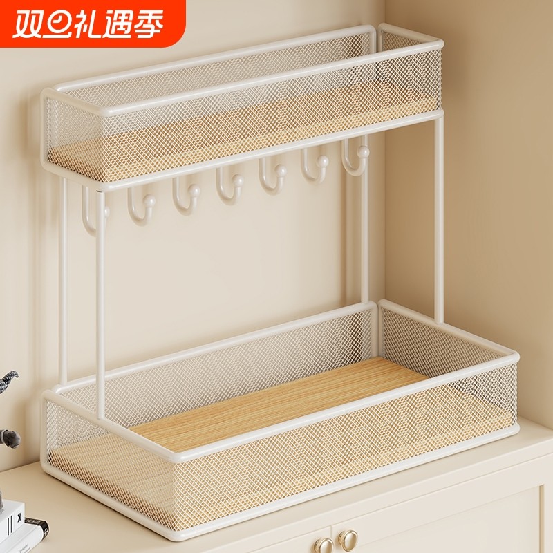 钥匙收纳盒玄关摆件储物神器进门入户门口鞋柜置物架桌面收纳挂架