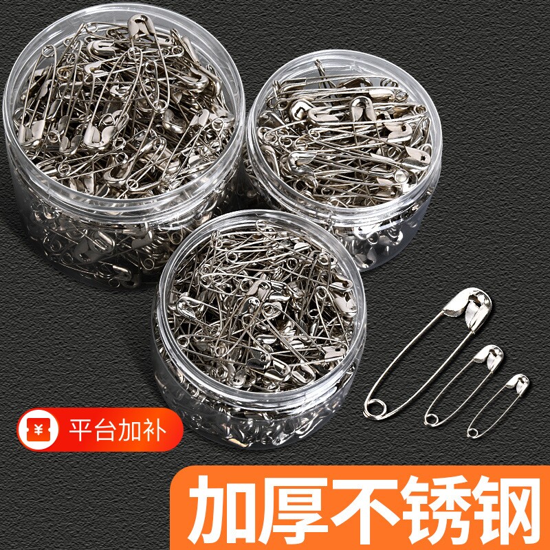 老式安全别针固定衣服扣针小号大号超大回形针曲别针扣别针安全别针服装吊牌固定扣针大号别针收腰别针