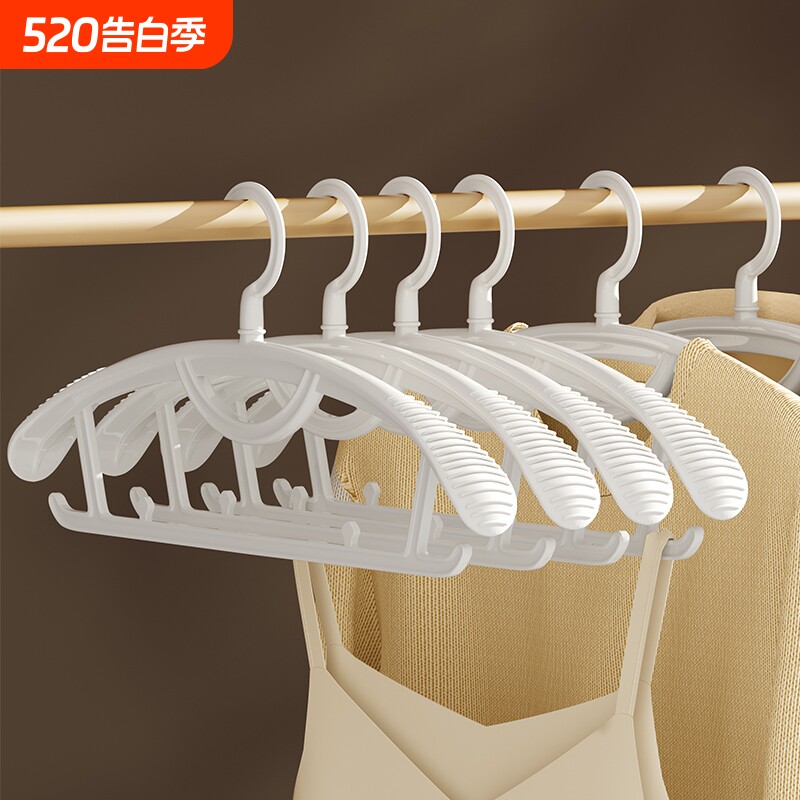 加厚衣架家用挂衣晾衣服大衣挂架无痕撑子防肩角滑衣撑架子不鼓包