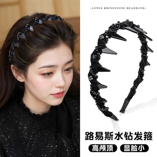 闪钻路易斯王妃发箍高颅顶发卡