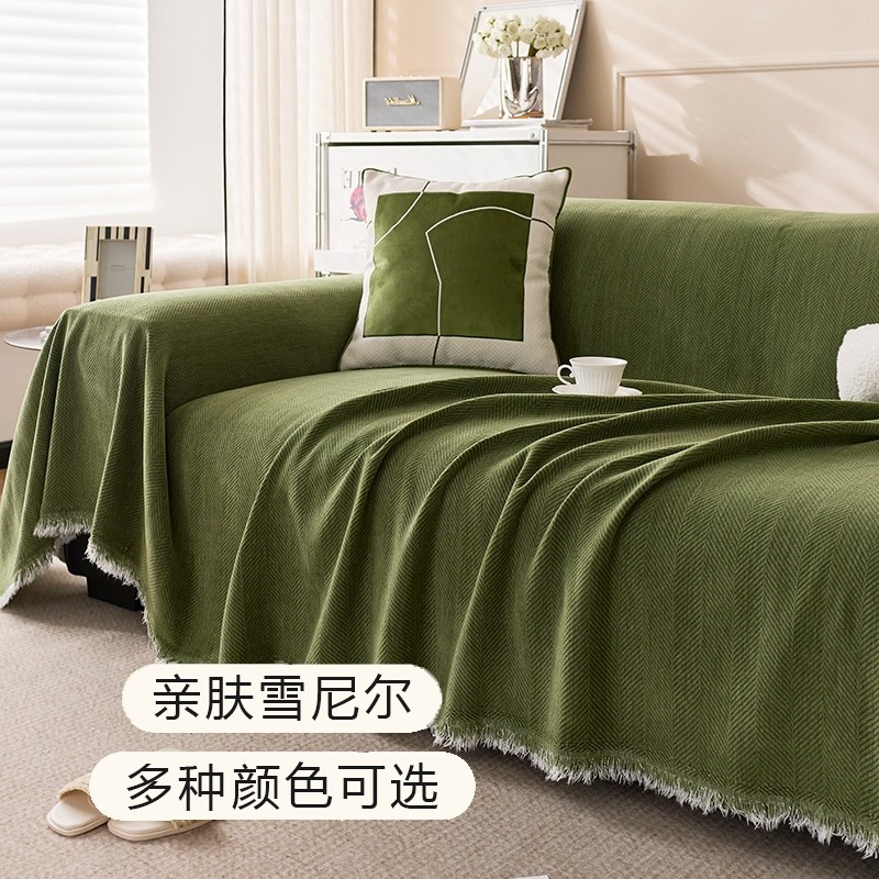 2025全盖雪尼尔沙发巾盖布沙发垫新款套罩垫四季通用高级感防滑
