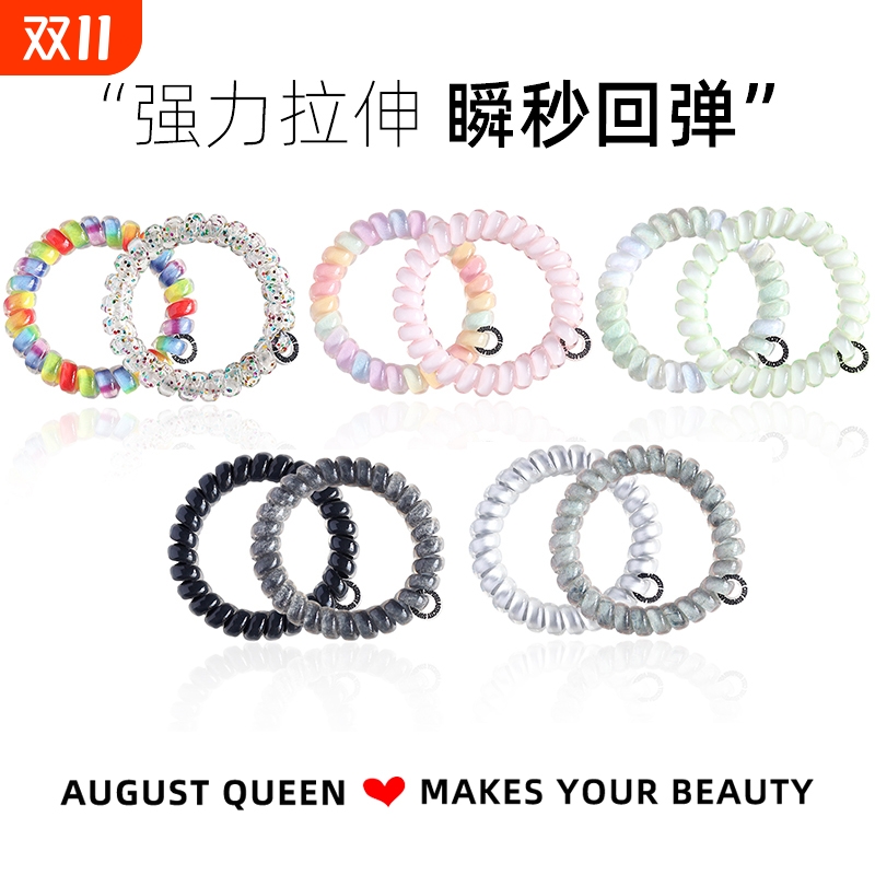 高级韩版电话线发圈发绳