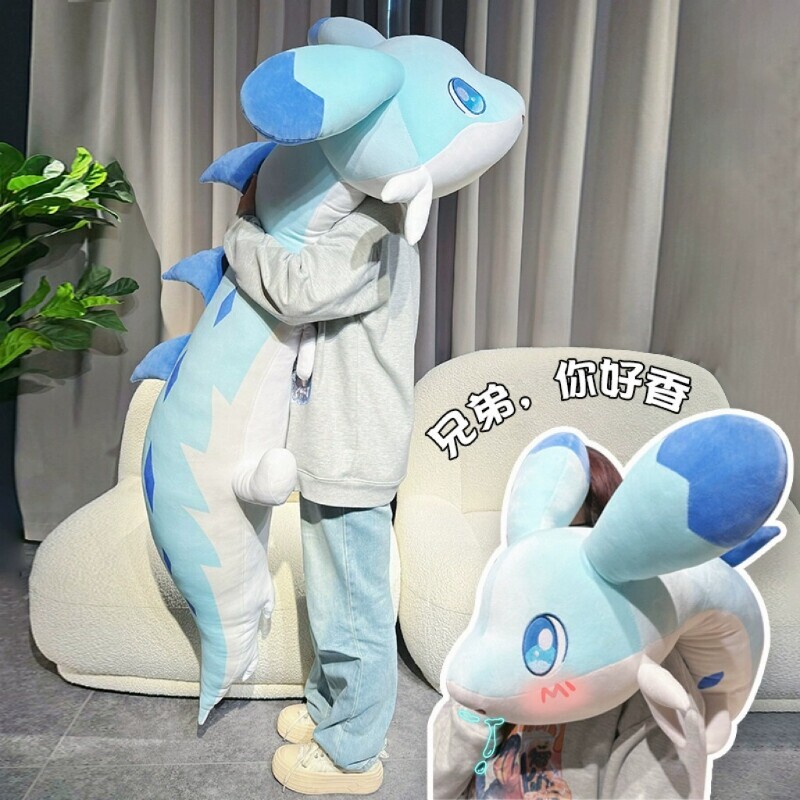 幻兽帕鲁玩偶疾旋鼬抱枕公仔抱枕毛绒玩具娃娃抱睡生日礼物儿童女