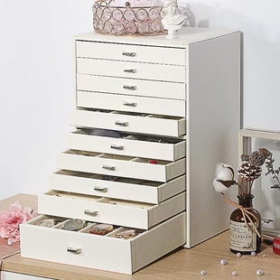 大容量多层首饰盒十层欧式公主珠宝箱收纳盒首饰柜女礼物