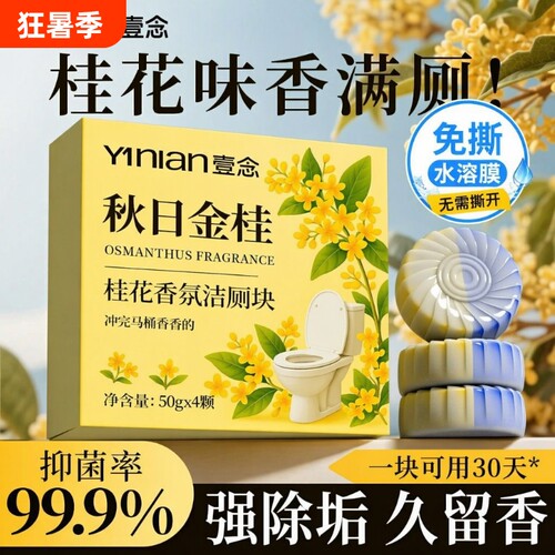 马桶洁厕宝除臭留香|千人加购