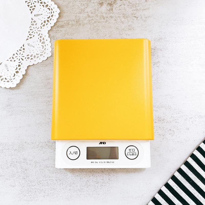 日本采购 AND厨房电子秤UH3201刻度0.1g  称重3kg 烘焙工具