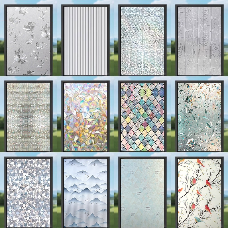 磨砂玻璃防走光贴纸|千人加购