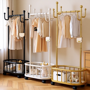 衣架衣帽架挂衣架落地晾衣架卧室内家用轻奢房间置物床头衣柜高级