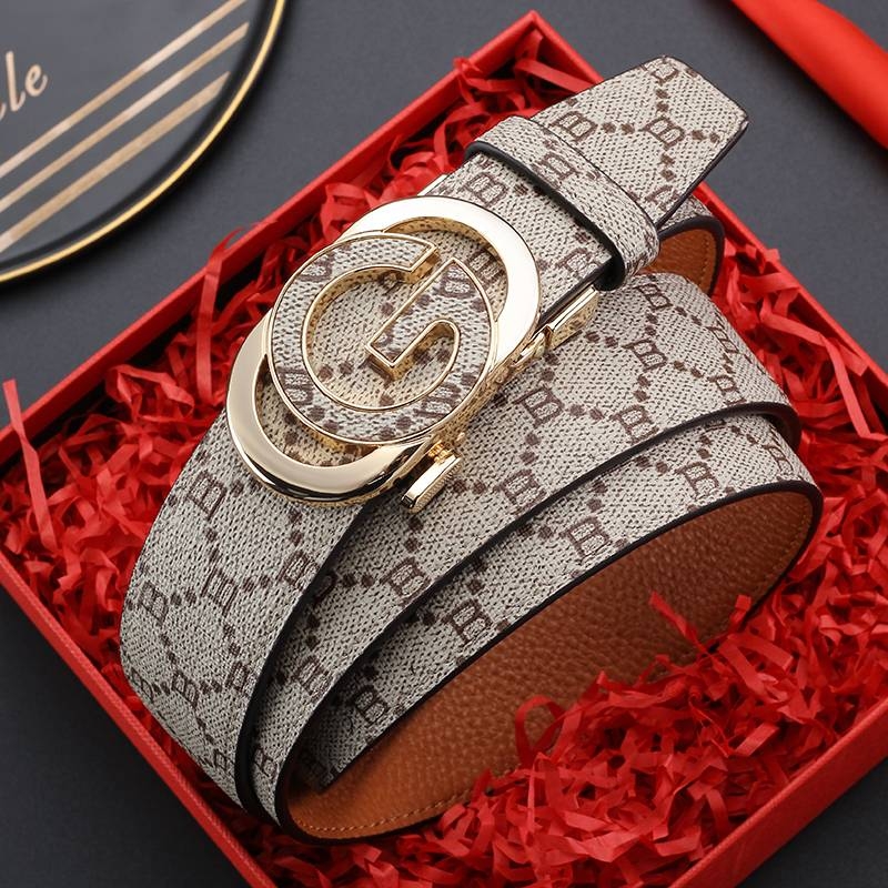 爱马男仕新款皮带男士真皮自动高档腰带头层牛皮网红时尚休闲商务