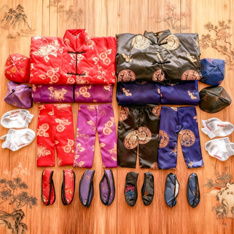 寒衣节衣服全套寒衣套装棉衣裤子帽子袜子布鞋五件套十月一送寒衣节女士男士女式鞋子