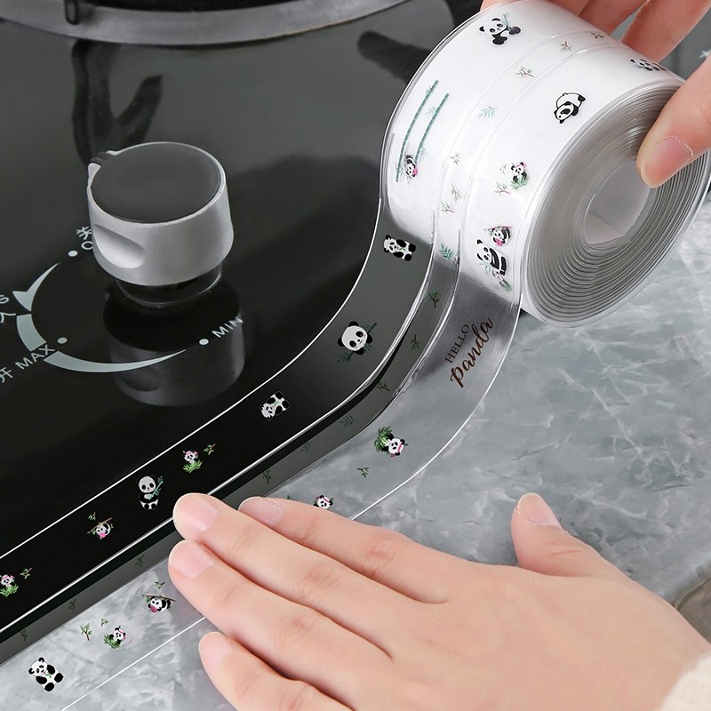 厨房贴纸美缝贴灶台防水封边水槽胶封边胶水池防霉缝隙条燃气管道,家庭/个人清洁工具,厨卫防水贴/条,淘宝优惠券,粉丝福利购,淘宝优惠卷