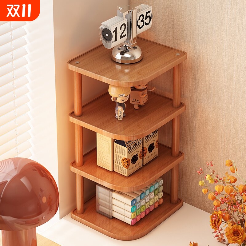 桌面置物架桌上书架办公室工位多层收纳自由组合书桌台面客厅墙面