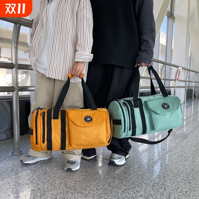 大容量短途旅行包男款手提袋行李包运动健身包斜挎包男包提包背包