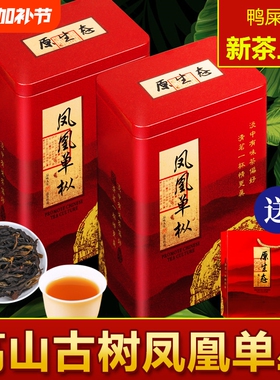 鸭屎香凤凰单枞茶特级正宗潮州单丛乌龙茶古树老枞茶叶礼盒装500g