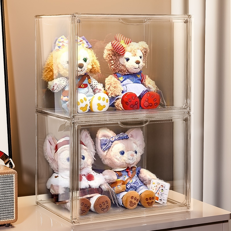 透明磁吸玩具收纳盒|万人加购