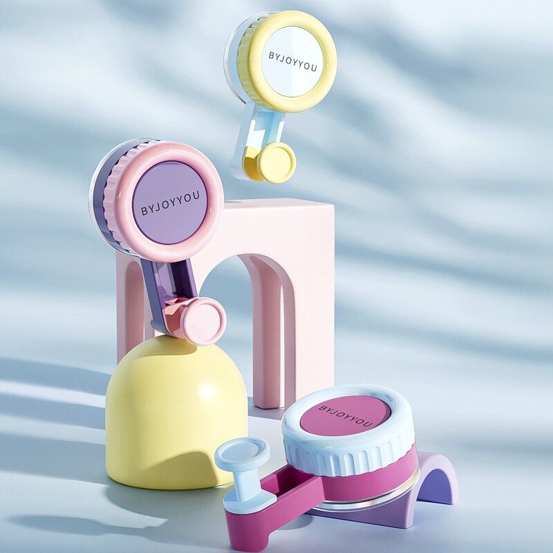 迷你吸盘挂钩免打孔强力承重粘钩厨房墙壁门后多巴胺真空无痕挂钩