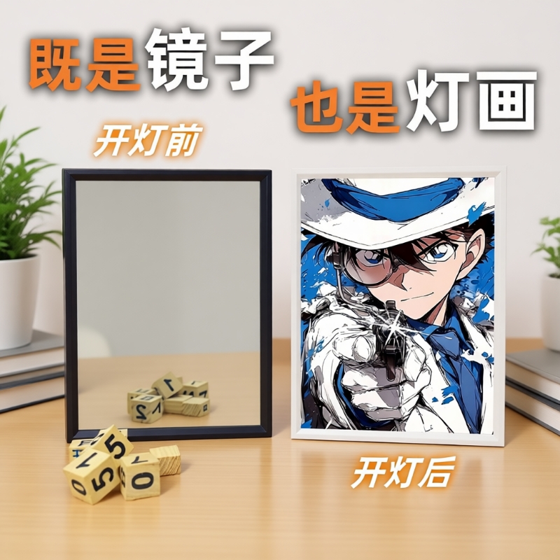 柯南创意发光装饰画|千人加购