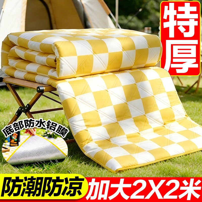 野餐垫户外防潮垫防水加厚便携徒步沙滩垫便携露营野炊草坪地垫子
