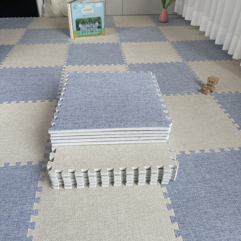地垫卧室地毯拼接棉麻飘窗垫窗台垫家用垫子客厅阳台办公室薄款