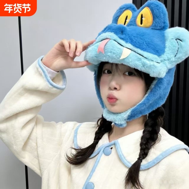 盖瑞一条蛇玩偶毛绒玩具帽子疯狂动物城连帽头套午睡u型枕头礼物