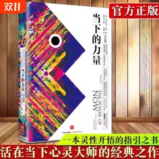 力量新版 之作畅销书籍排行正版 白金版 埃克哈特·托利著张德芬活在当下自我实现励志读物心灵大师经典 硬皮精装 现货速发当下
