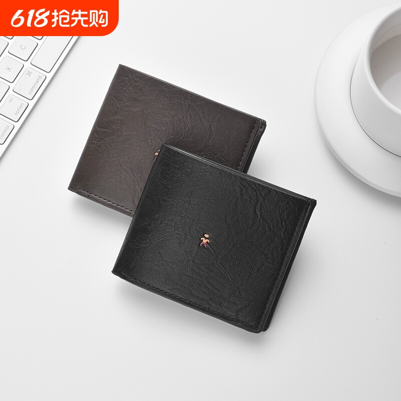 2026新款短款钱包手工真皮质感多卡位卡夹卡包礼物大容量精致轻奢