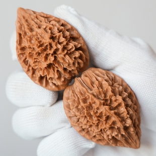 老树文玩核桃天然招财鼠狮子头小众男女解压手盘把件冷门精品包浆