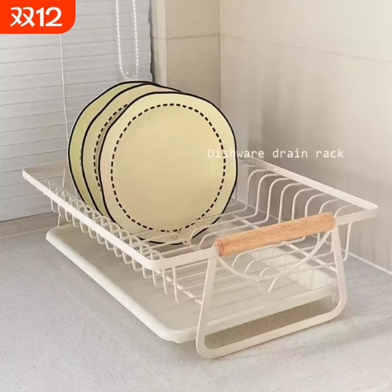 碗碟收纳架沥水碗盘架家用厨房洗碗池水槽边碗架碗筷餐具收纳篮