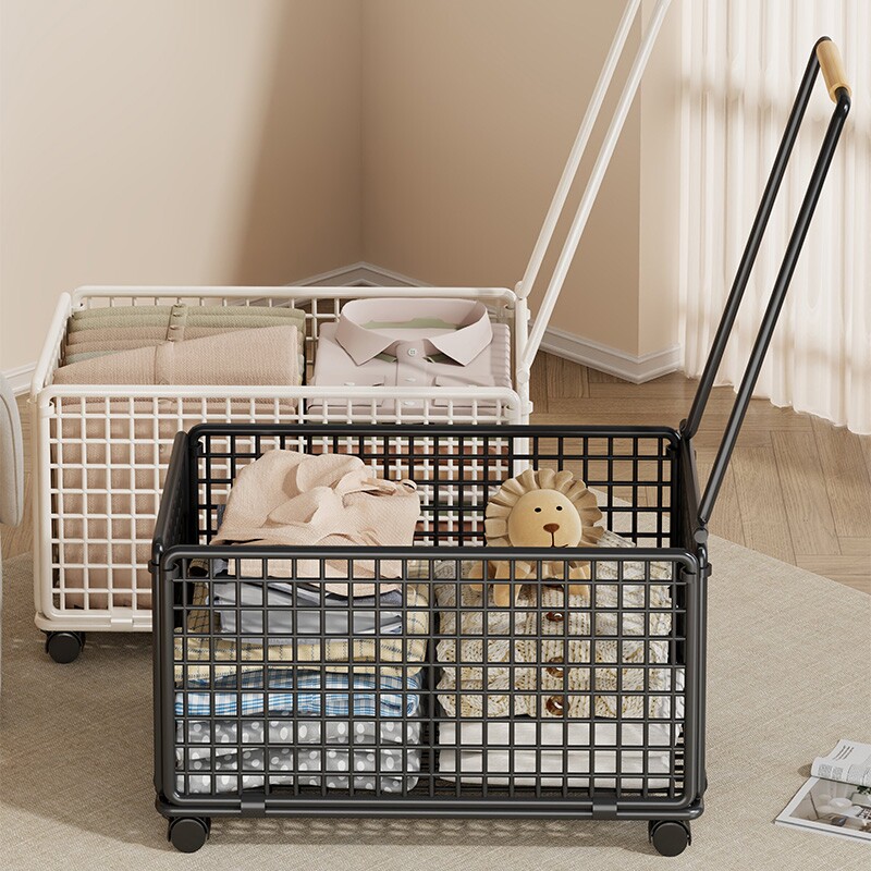大容量脏衣篓多功能杂物整理架洗衣篮可移动儿童汽车玩具收纳架子