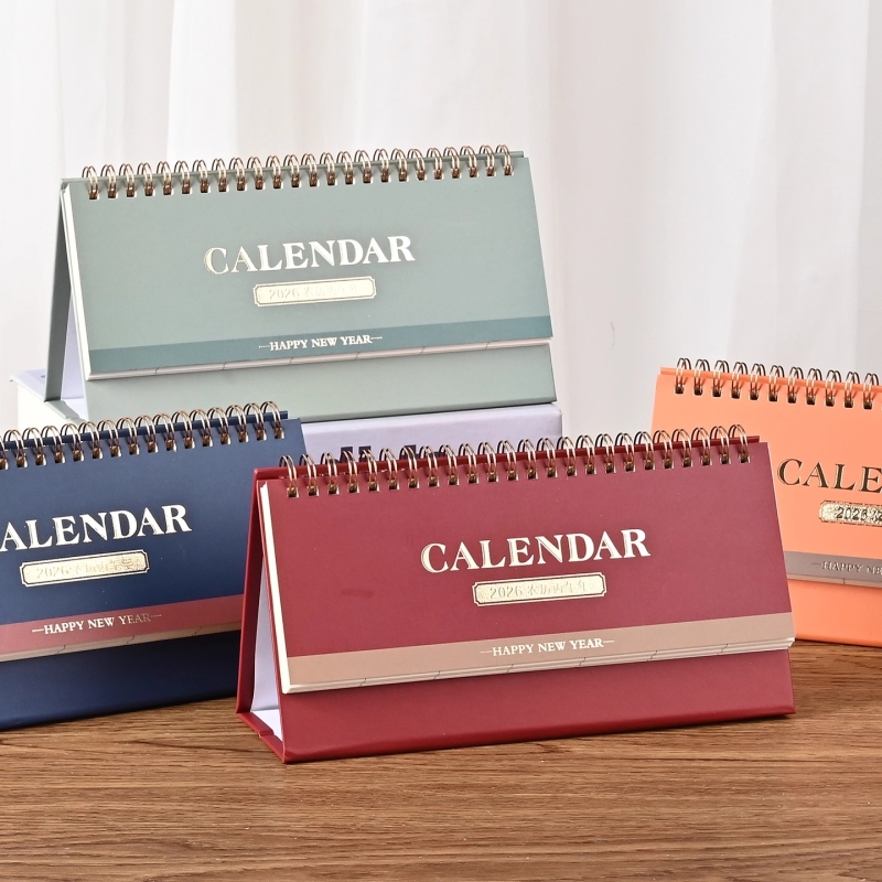 2026年台历简约自律每日计划打卡本办公工作日志日程日历高考考研倒计时备忘录时间管理周效率桌面摆件周历