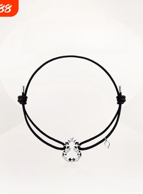 王楚钦同款葫芦小黑绳手链精致潮流手工编织男款帅气国风好友礼物