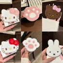 可爱蝴蝶结无痕刘海贴魔术贴发饰少女碎发贴整理神器猫爪米菲兔