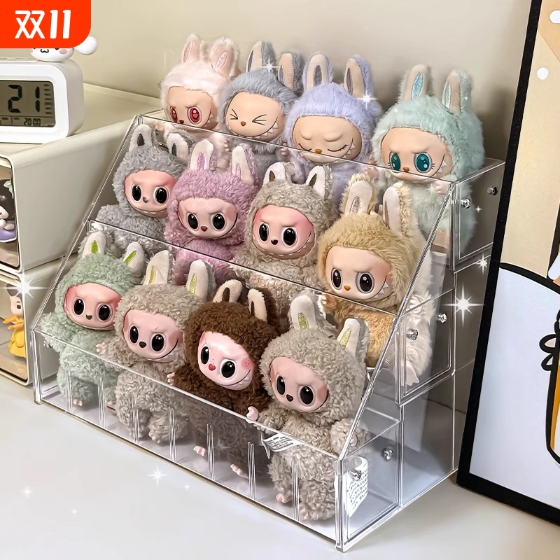 labubu展示盒亚克力透明