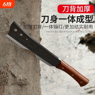砍柴刀高锰钢锻打弯刀砍树专用镰刀锋利高硬度特殊钢坎刀户外农具