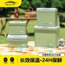 保温箱冰袋冷藏箱冰晶块户外露营保鲜箱商用车载摆摊移动小冰箱桶
