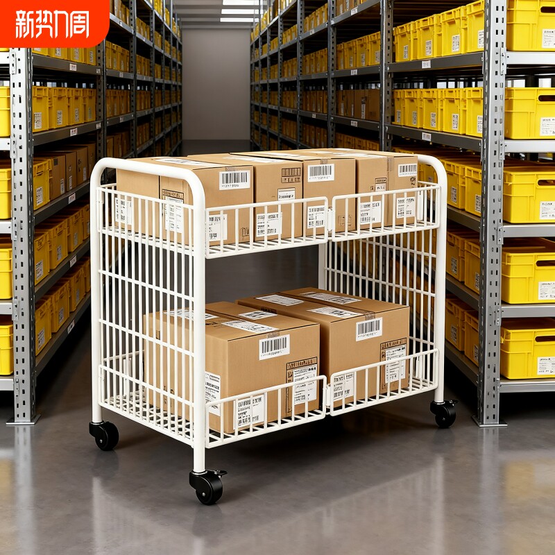 可折叠摆摊小推车网红夜市地摊饰品展示架仓库落地可移动货物支架