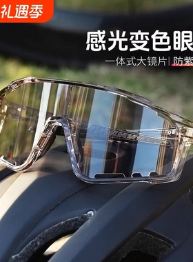 骑行眼镜户外运动风镜防风自行车男徒步护目女防强光夜视挡风登山