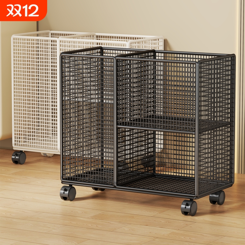 瑜伽垫收纳筐大容量可移动