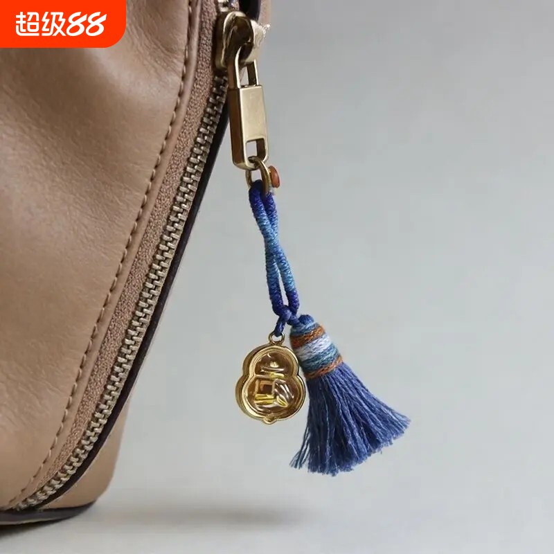 葫芦七粒米吊坠项链挂饰图片