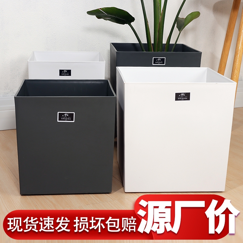 树脂简约正方形加厚大口径花盆