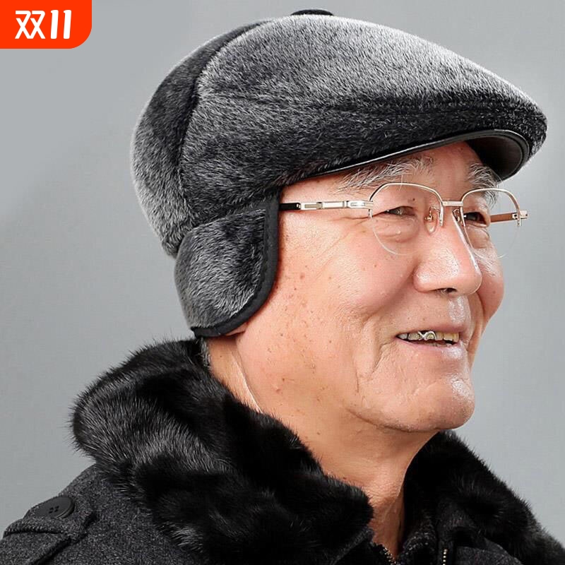 貂绒暖帽秋冬暖心之选
