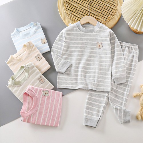 儿童纯棉秋衣秋裤内衣套装秋冬款