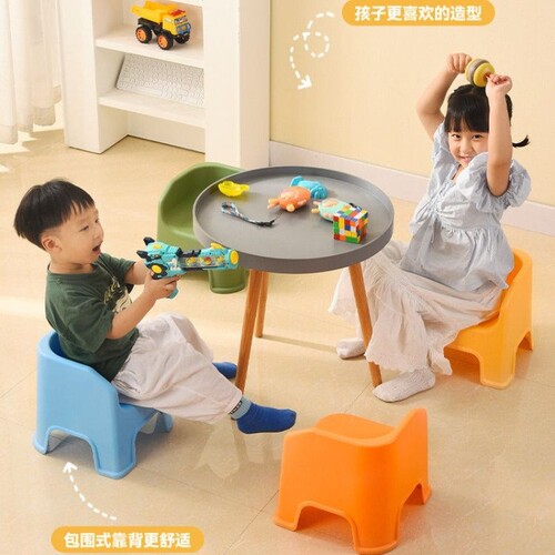 小凳子矮凳塑料儿童椅子可叠放加
