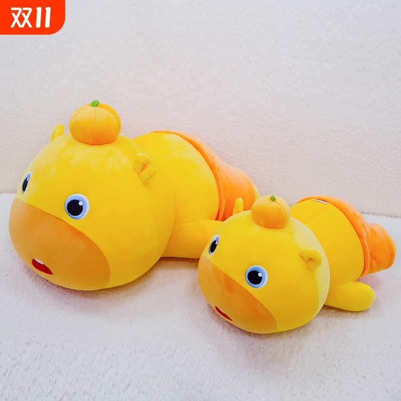 水豚噜噜玩偶毛绒公仔玩具