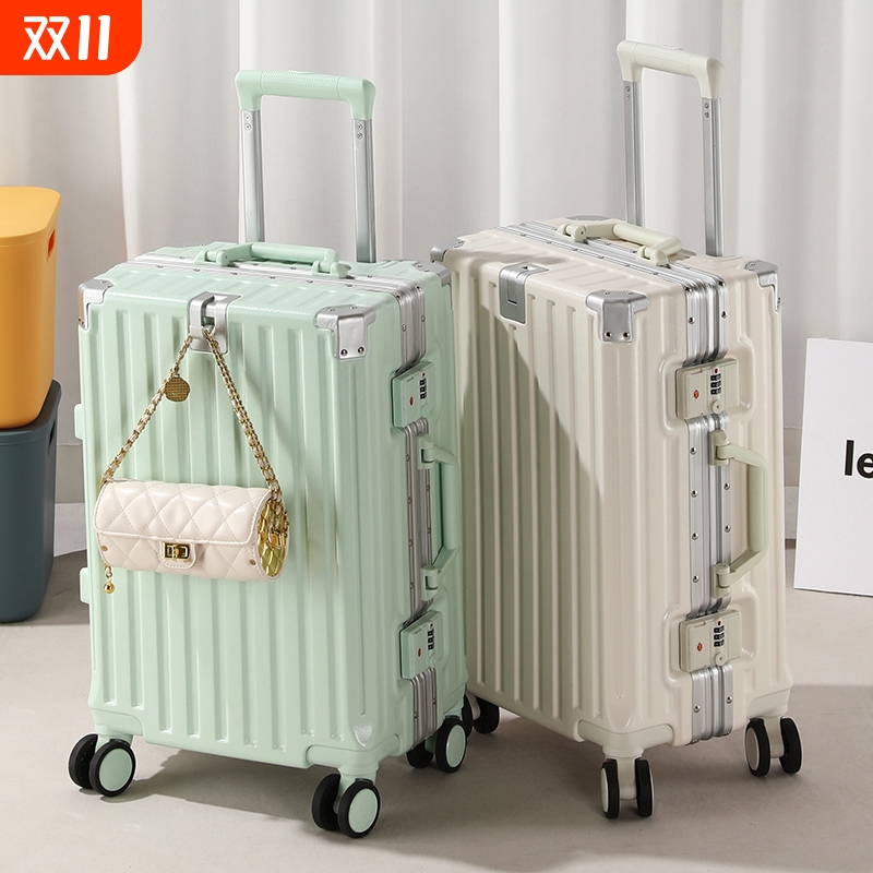 不莱玫巧克力2025新款行李箱女学生万向轮20寸男旅行箱大容量密