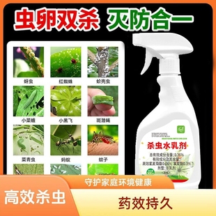 花卉杀虫剂通用绿植蚜虫植物杀虫药蚧壳多肉小黑飞水乳剂除虫花草